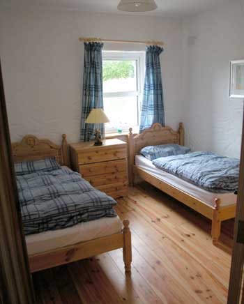 Bedroom 3 has two seperate beds