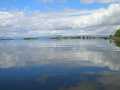 Lough Corrib an einem sonnigen Tag